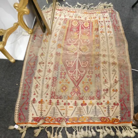 KELIM RUG (SOME MARKS) L 1500 MM