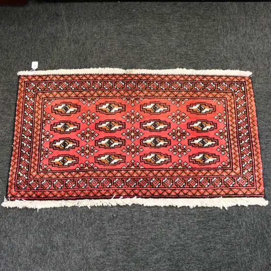 TURKOMAN PERSIAN RUG 95 X 49mm. 31M