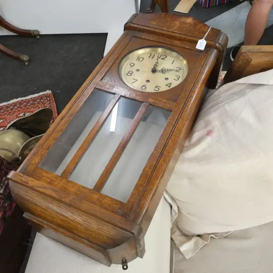 ENFIELD WALL CLOCK 715MM H (18875)