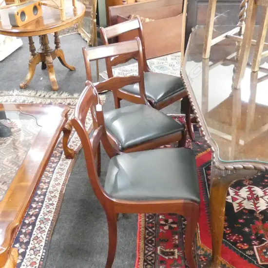 6 REGENCY STYLE CHAIRS