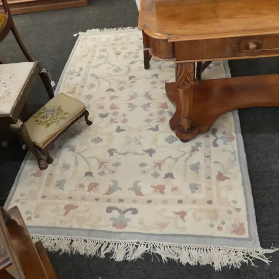 HAND KNOTTED CHINESE RUG 1850 X 1200MM