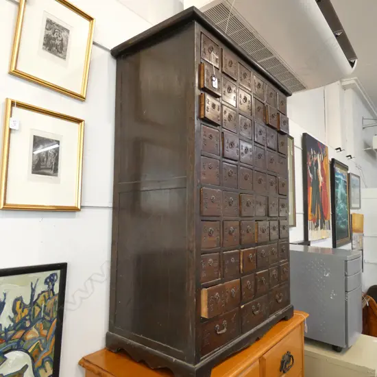 ORIENTAL CABINET WITH MANY DRAWERS 810 X 405 X 1110MM