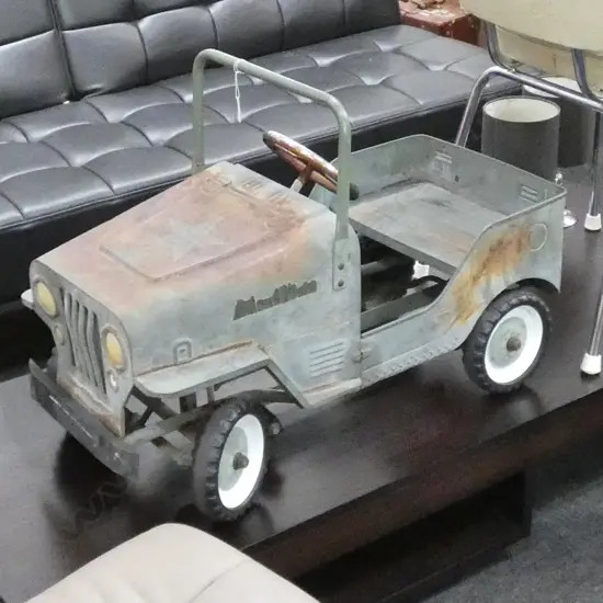 METAL CHILDS PEDAL JEEP L. 780MM