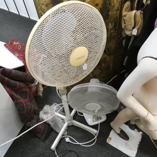 2 ELECTRIC FANS