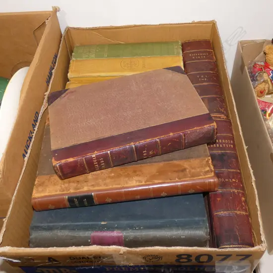 BOX LOT BOUND EDITIONS; WINDSOR MAGAZINES ETC 