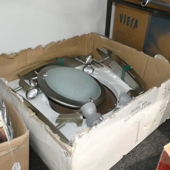 BOX LOT LIGHT FITTINGS