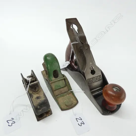 3 PLANES; UNION NO. 2 BENCH + 2 OTHERS