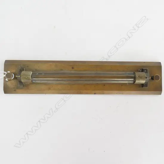 9.5” BRASS PARALLEL ROLLER RULE