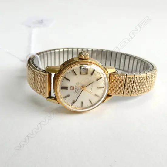 1960'S LADIES OMEGA WRISTWATCH G/PLATE...