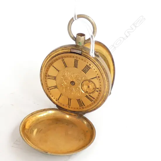 GOLD PLATE POCKETWATCH AF