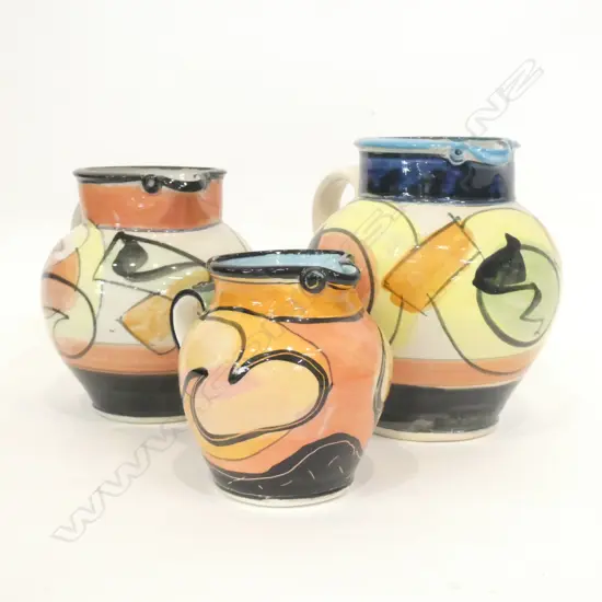 3X SET GRADUATING ANDREW VANDER PUTTEN JUGS