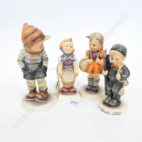 4 HUMMEL 12 2/0 CHIMNEY SWEEP; 73 LITTLE HELPER; 43 MARCH WINDS; 81 2/0 SCHOOLGIRL 