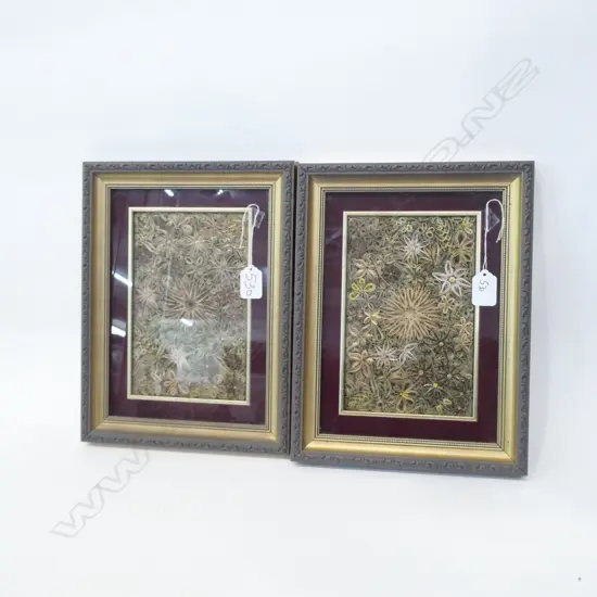 VINTAGE COLOURED EDGE SCROLLING PAPER ARTWORKS