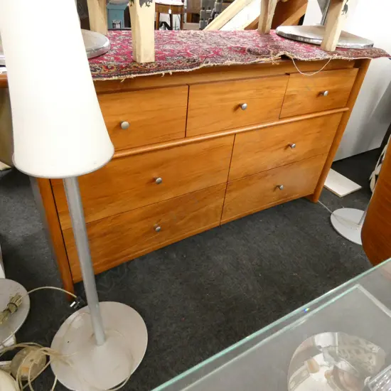 GOOD CONTEMPORARY RIMU DRESSER L. 1460MM