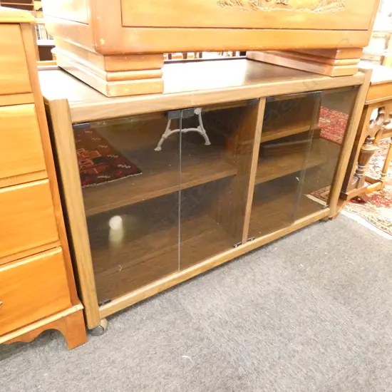 GLASS FRONT CABINET 