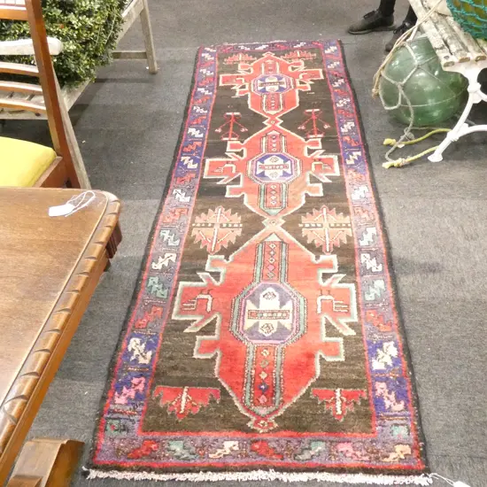 HAND WOVEN PERSIAN RUNNER 2600 X 780