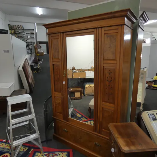EDWARDIAN KAURI WARDROBE