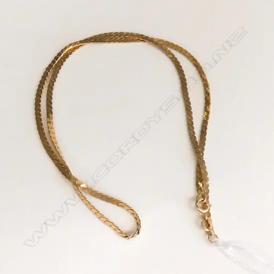 9CT GOLD NECKCHAIN 5.2 GRAMS