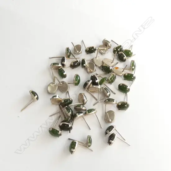 48 GREENSTONE? STUDS NO BACKING