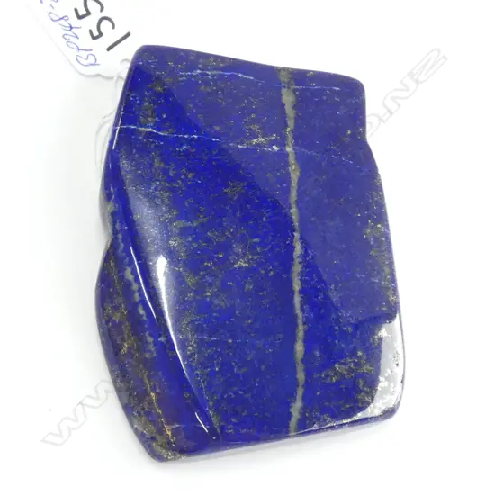 LAPIS LAZULI POLISHED BLOCK BROKEN & GLUED