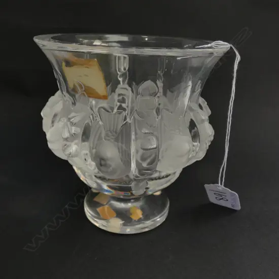 SMALL LALIQUE BIRD VASE