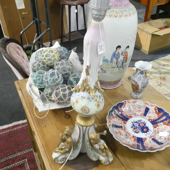 CAPIDEMONTE CHERUB TABLE LAMP a/f