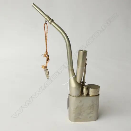 OLD CHINESE TABACCO PIPE H. 270MM