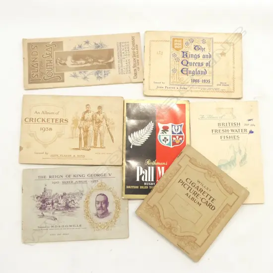 ASST CIGARETTE CARDS + EPHEMERA 