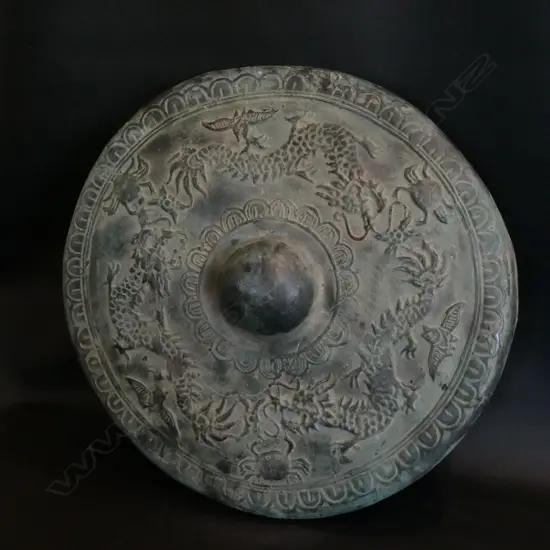 OLD METAL HANGING ORNAMENT 400MM DIA