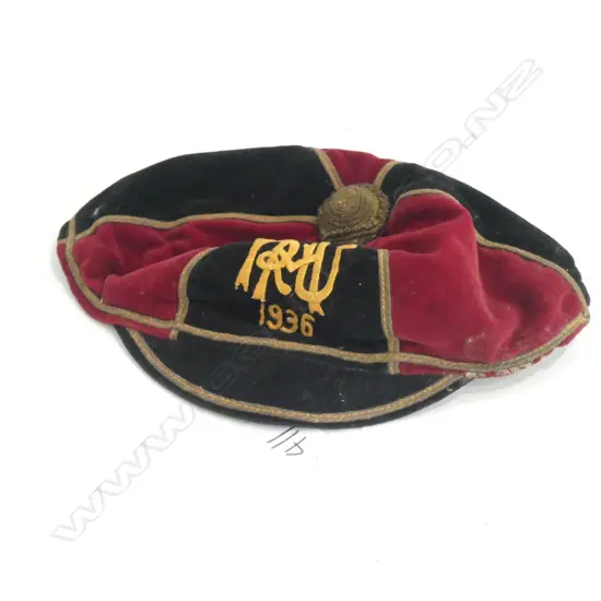 1936 AUCKLAND RUGBY UNION CAP