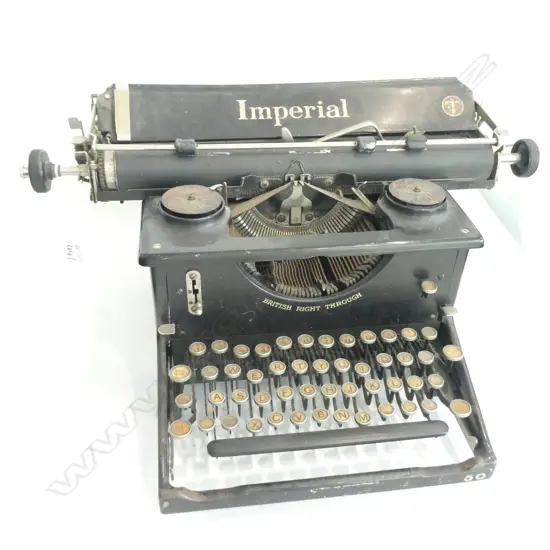 IMPERIAL TYPEWRITER W. 530MM
