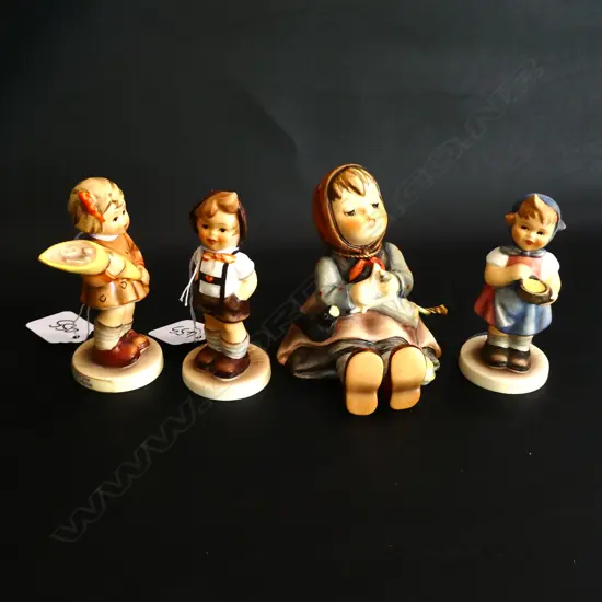 4 HUMMEL HAPPY PASTIME--FROM ME TO YOU 629, A SWEET OFFERING 549 3/0--FOR KEEPS 680