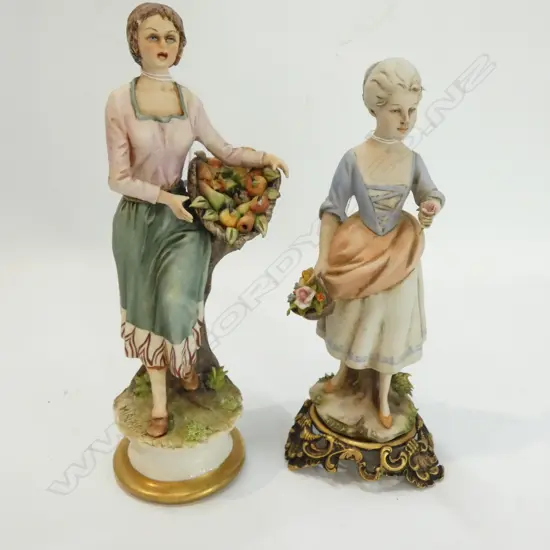 2 CAPIDEMONTE LADY FIGURES
