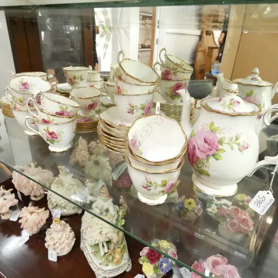 R/ALBERT AMERICAN BEAUTY TEA + COFFEE SERVICE