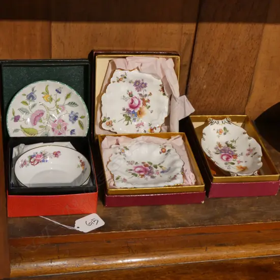 LOT ASST R/C/DERBY DISHES ETC