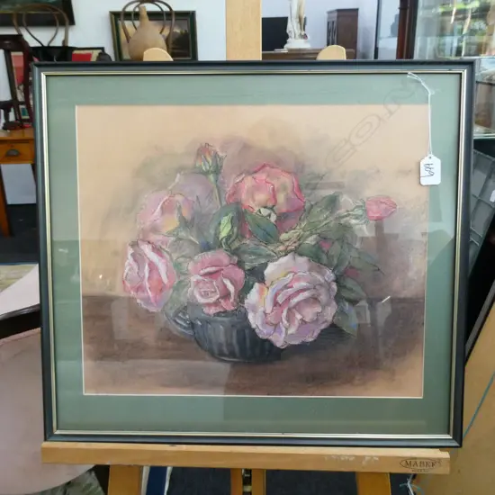 P RIDDELL PASTEL ROSES