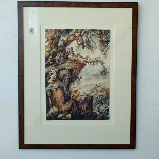 WC WOODLAND SCENE 830 X 660MM