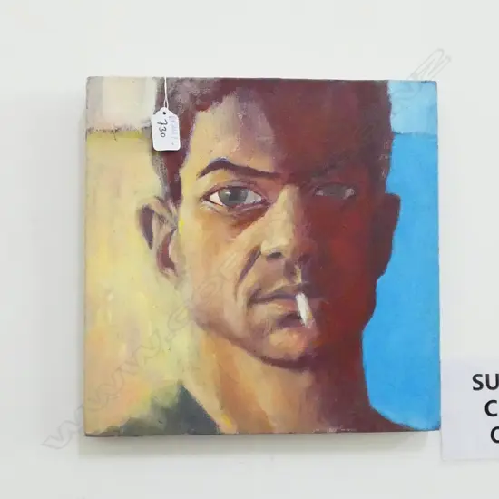 DOUG FORD 'REFLECTION' OIL ON CANVAS, SIGNED & DATED 2004 305 x 305mm