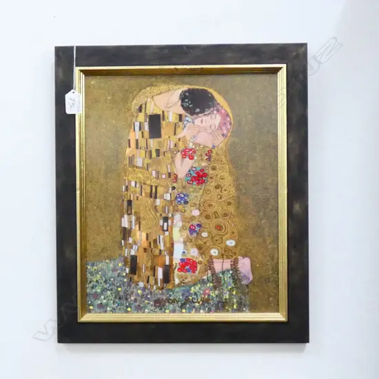 FRAMED GOEBEL PANEL AFTER GUSTAV KLIMT