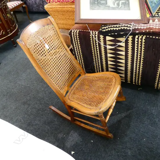 BENTWOOD ROCKING CHAIR