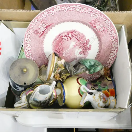 BOX LOT ASST. ENGLISH CHINA