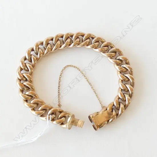 GOLD PLATED CHAIN BRACELET
