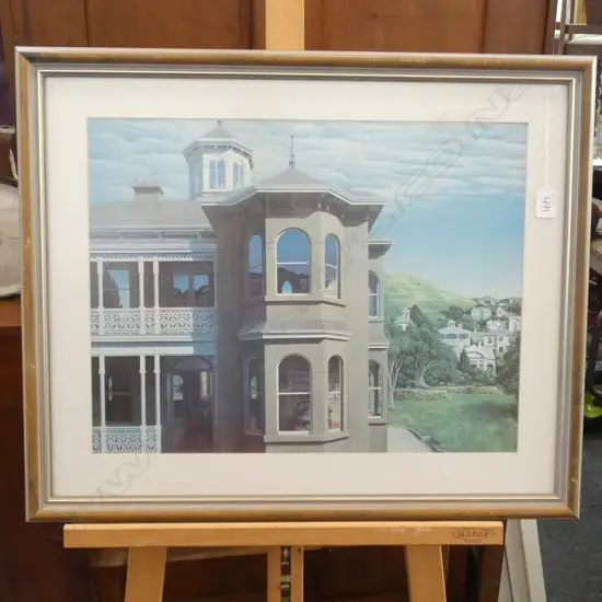 PETER SIDDELL PRINT, "HOMECOMING" 1976, 385MM X 490MM WITHOUT FRAME