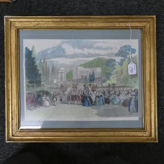 LONDON ILLUSTRATED NEWS 1862 PRINT