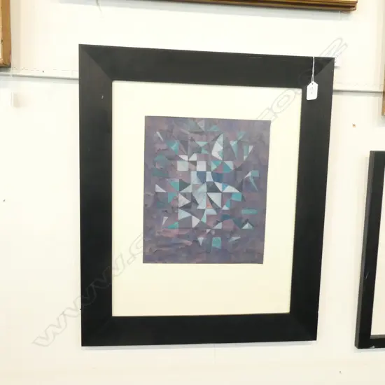 GEOFFREY FAIRBURN 1905-99, GEOMETRIC ABSTRACT, W/C SIGNED AND DATED 