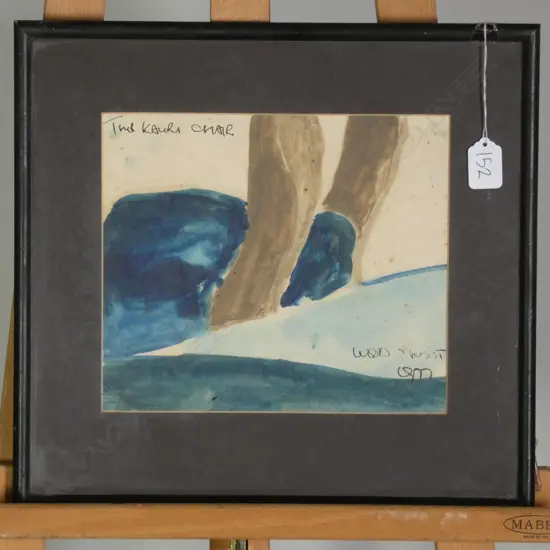 ARTIST UNKNOWN W/COLOUR THE KAURI CHAIR 220 X 250 MM