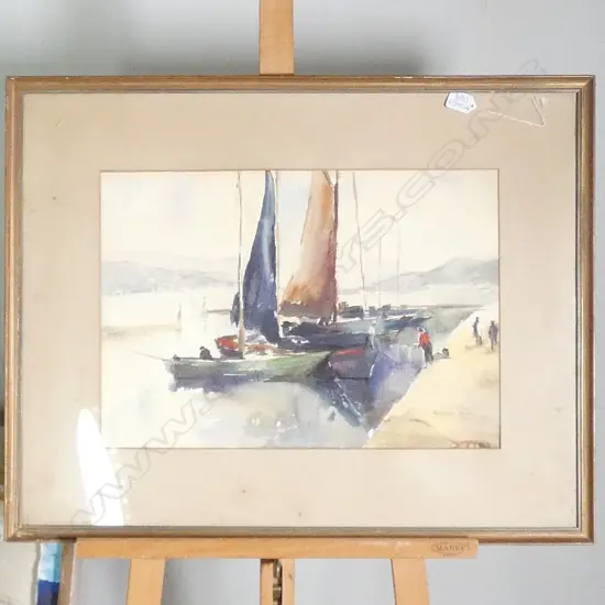 KATHLEEN MCKAY W/COLOUR YACHTS SOME FOXING 350 X 480 MM