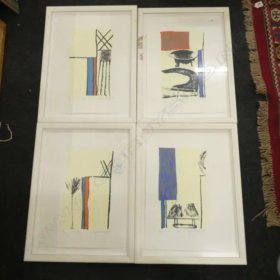 4 FRAMES S/PRINTS FUE ETC 400 X 300 MM