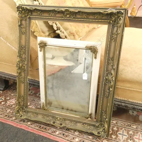ORNATE FRAME +SMALLER MIRROR H 680 MM