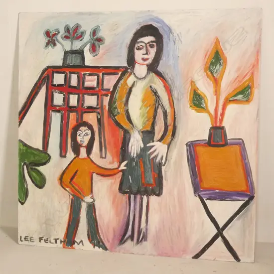 LEE FELTHAM OIL ON BOARD S+D 91 1210 X 1200 MM